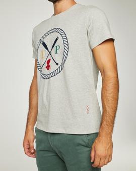 CAMISETA CLASSIC OARS UPDATE GRIS VIGORE