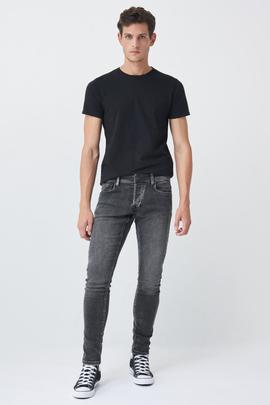 PANTALÓN VAQUERO S-RESIST SKINNY FIT EN DENIM GRIS DEGRADÉ