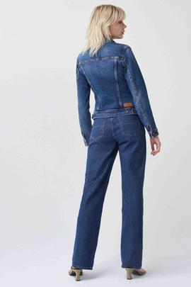 CAZADORA VAQUERA SLIM FIT EN DENIM AZUL