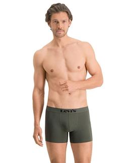 LEVIS MEN CALM CAMOUFLAGE BOXER BRIEF 2 PACK KHAKI