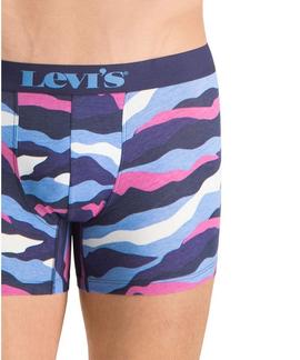 LEVIS MEN CALM CAMOUFLAGE BOXER BRIEF 2 PACK BLUE / PINK