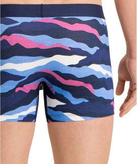 LEVIS MEN CALM CAMOUFLAGE BOXER BRIEF 2 PACK BLUE / PINK