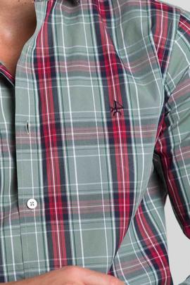 CAMISA H TARTAN ITALIANO VERDE