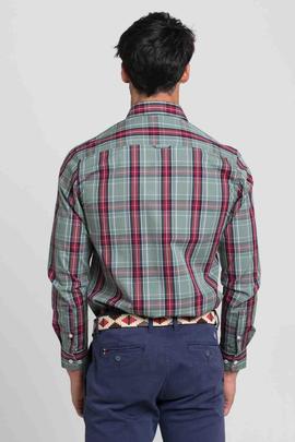 CAMISA H TARTAN ITALIANO VERDE