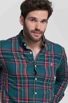 CAMISA H TARTAN VERDE