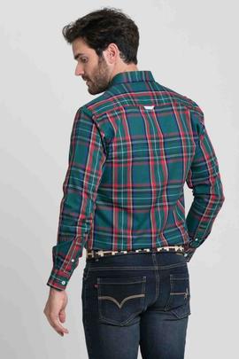 CAMISA H TARTAN VERDE