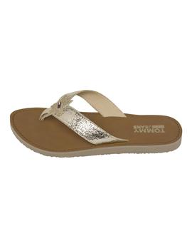 SANDALIAS GLITTER BEACH SANDAL LIGHT GOLD