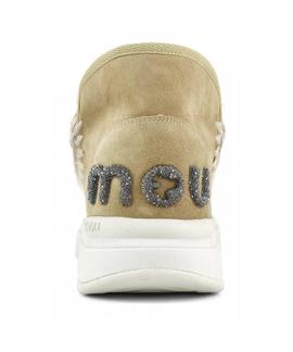 BOTA ESKIMO JOGGER GLITTER LOGO CAMEL