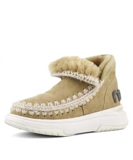 BOTA ESKIMO JOGGER GLITTER LOGO CAMEL