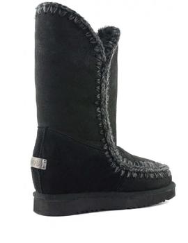 BOTA ESKIMO INNER WEDGE TALL CRACKED BLACK ENCERADA