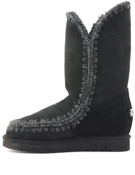 BOTA ESKIMO INNER WEDGE TALL CRACKED BLACK ENCERADA