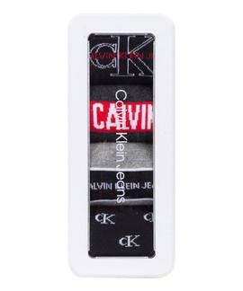 CK MEN CREW 4 PACK JEANS LOGO GIFTBOX WADE BLACK COMBO