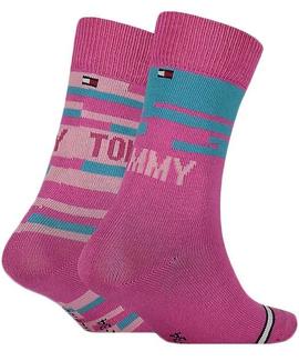 TH KIDS SOCK 3 PACK GIFTBOX PINK