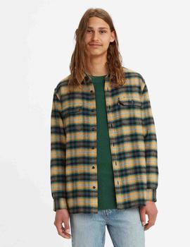 SOBRECAMISA JACKSON WORKER RELAXED FIT SALTER METEORITE