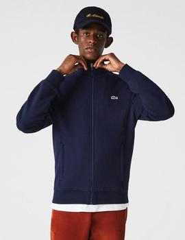 SUDADERA LACOSTE SPORT AZUL MARINO CON CREMALLERA