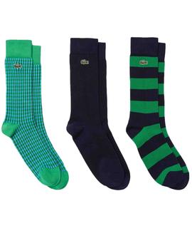 PACK DE TRES PARES DE CALCETINES LACOSTE