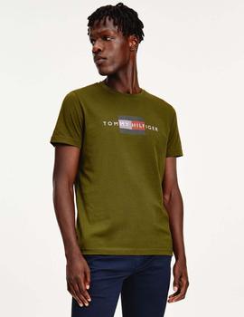 LINES HILFIGER TEE OLIVEWOOD