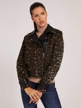 ANNACHIARA JACKET NATURAL CHEETAH COMB