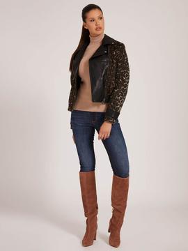 ANNACHIARA JACKET NATURAL CHEETAH COMB