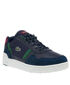 ZAPATILLAS LACOSTE T-CLIP 0121 6 SMA NAVY / DARK GREEN