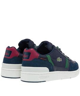 ZAPATILLAS LACOSTE T-CLIP 0121 6 SMA NAVY / DARK GREEN