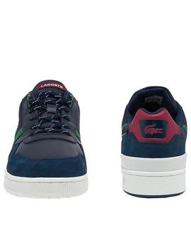 ZAPATILLAS LACOSTE T-CLIP 0121 6 SMA NAVY / DARK GREEN