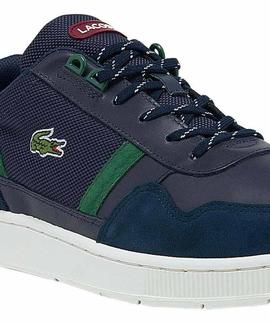 ZAPATILLAS LACOSTE T-CLIP 0121 6 SMA NAVY / DARK GREEN