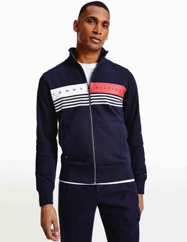 LOGO ZIP THROUGH LIGHT DESERT SKY