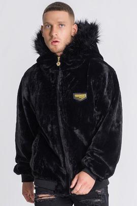 BLACK VELVET SHERPA JACKET