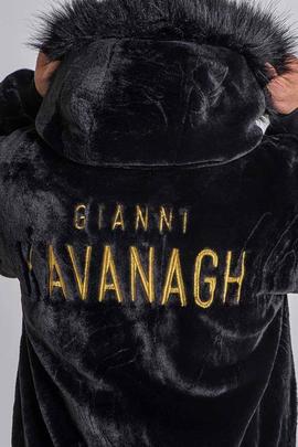 BLACK VELVET SHERPA JACKET