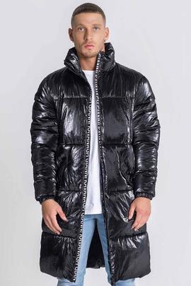 BLACK WONDERLUST PUFFER COAT