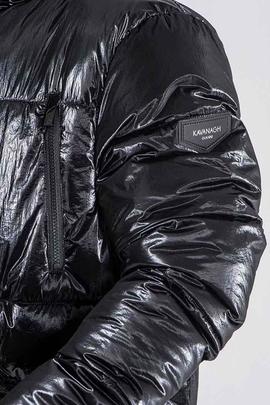 BLACK WONDERLUST PUFFER COAT