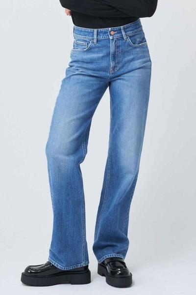 TRUE STRAIGHT FIT DENIM AZUL