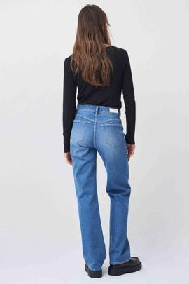 PANTALÓN VAQUERO TRUE STRAIGHT FIT DENIM AZUL