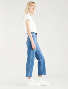 PANTALÓN VAQUERO RIBCAGE STRAIGHT FIT ANKLE JAZZ JIVE