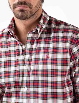 CAMISA BASKET WEAVE ROJOS