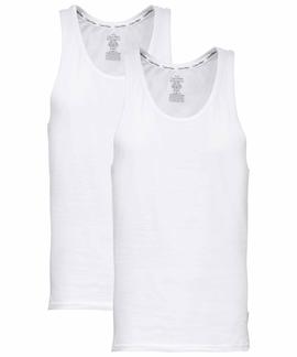 2 PACK TANK WHITE