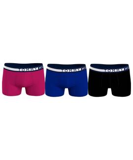 3 PACK TRUNK PRINT BRILL PINK / BLACK / SAPPHIRE BLUE