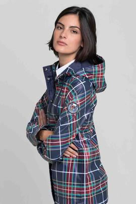 CHAQUETA M IMPERMEABLE TARTAN