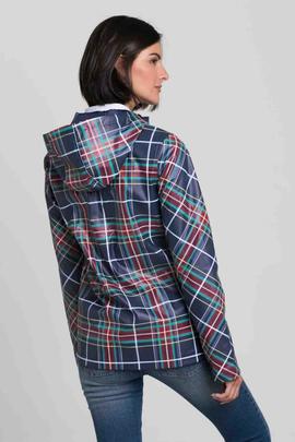 CHAQUETA M IMPERMEABLE TARTAN