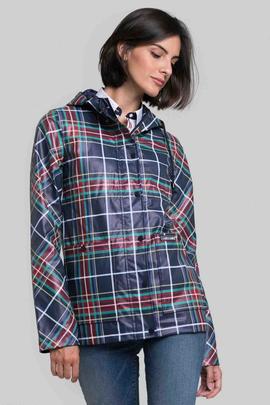 CHAQUETA M IMPERMEABLE TARTAN