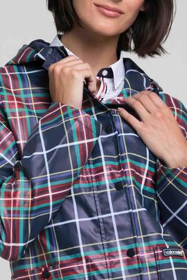 CHAQUETA M IMPERMEABLE TARTAN