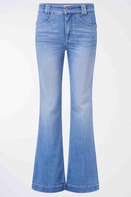 PANTALÓN VAQUERO FAITH FLARE PUSH IN EN DENIM AZUL DEGRADE