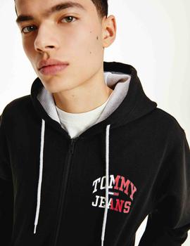 TJM ENTRY ZIP THRU BLACK