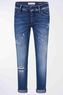 WONDER CROPPED PUSH UP SKINNY FIT CON ROTOS