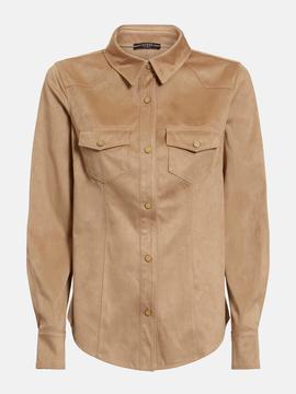 CAMISA DAISY DE EFECTO ANTE CAMEL