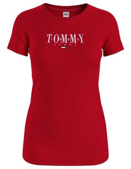 TJW SKINNY ESSENTIAL LOGO DEEP CRIMSON