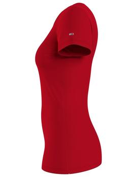 TJW SKINNY ESSENTIAL LOGO DEEP CRIMSON