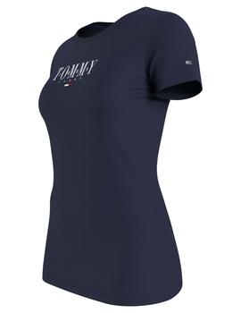 TJM SKINNY ESSENTIAL LOGO TWILIGHT NAVY