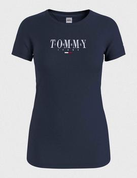 TJM SKINNY ESSENTIAL LOGO TWILIGHT NAVY